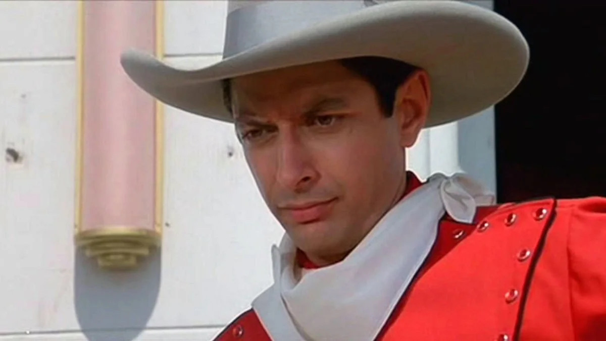 Jeff Goldblum in a cowboy hat.
