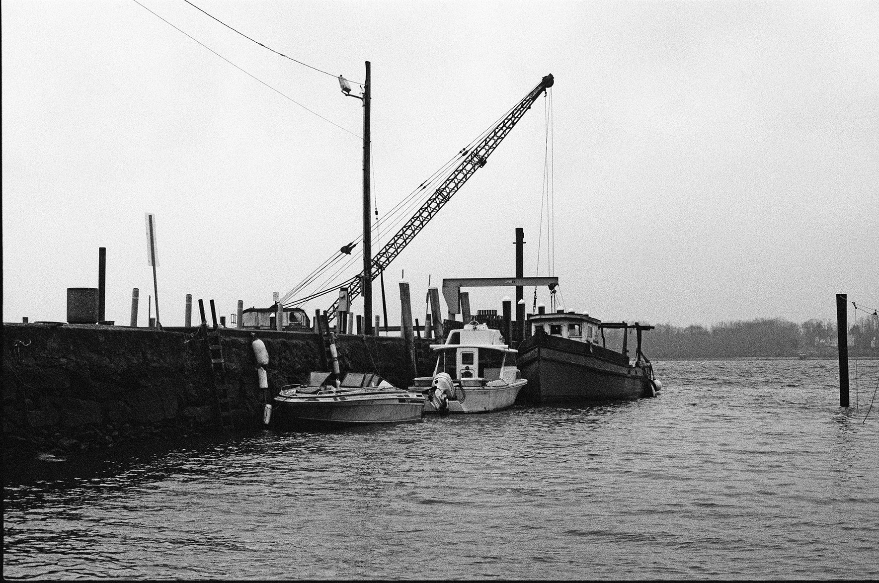 A grey day on the bay.
