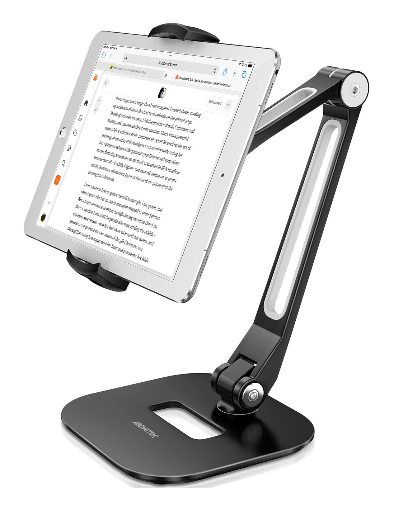 I wouldn’t want to carry this around as part of a “portable” rig, but at home, it will provide perfect positioning.