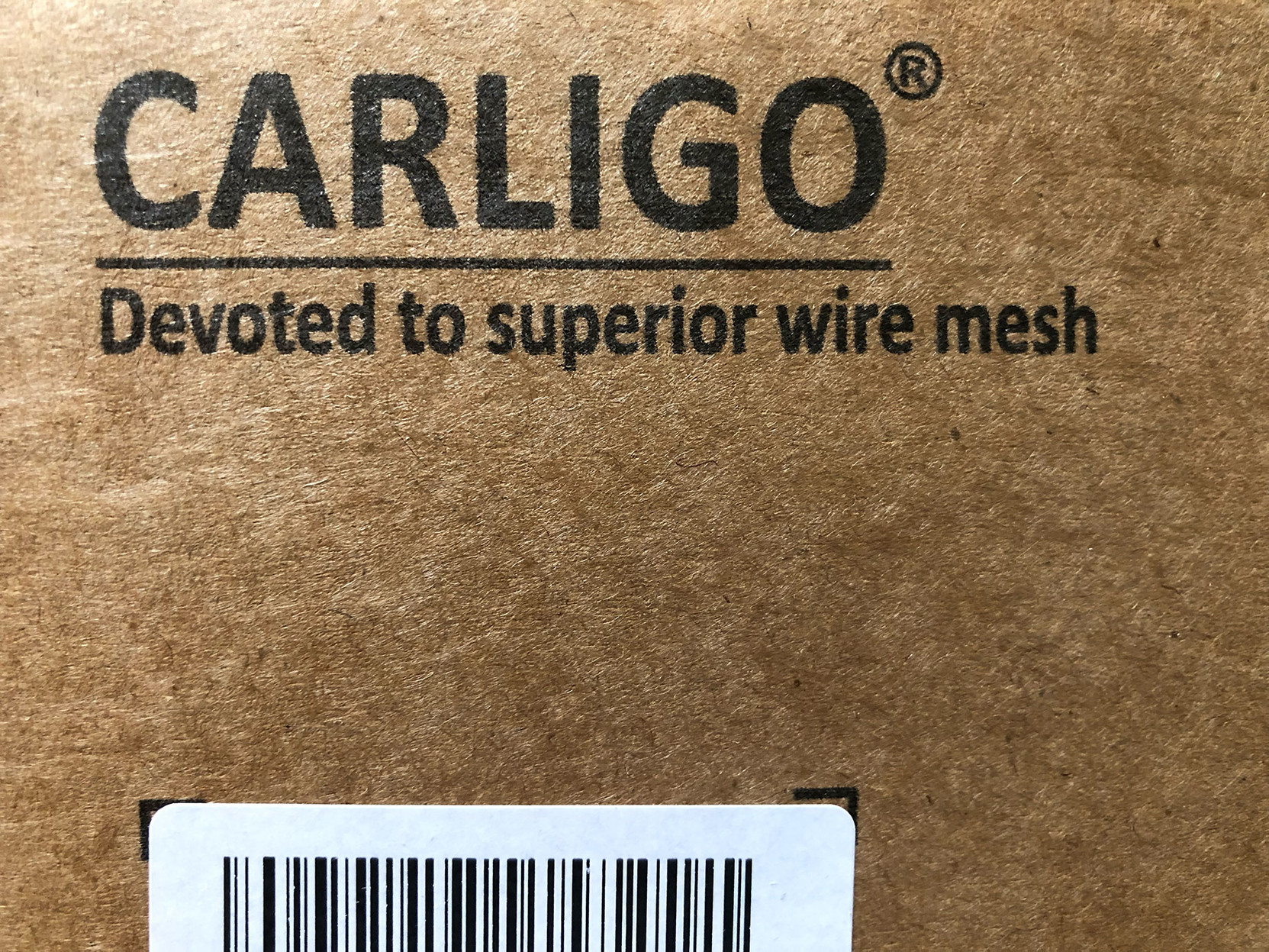 The (somewhat amusing) corporate motto printed on the box my wire grill mesh shipped in:

Carlingo® – Devoted to superior wire mesh

(Joking aside – they have every right to be proud; it’s really great mesh!)
