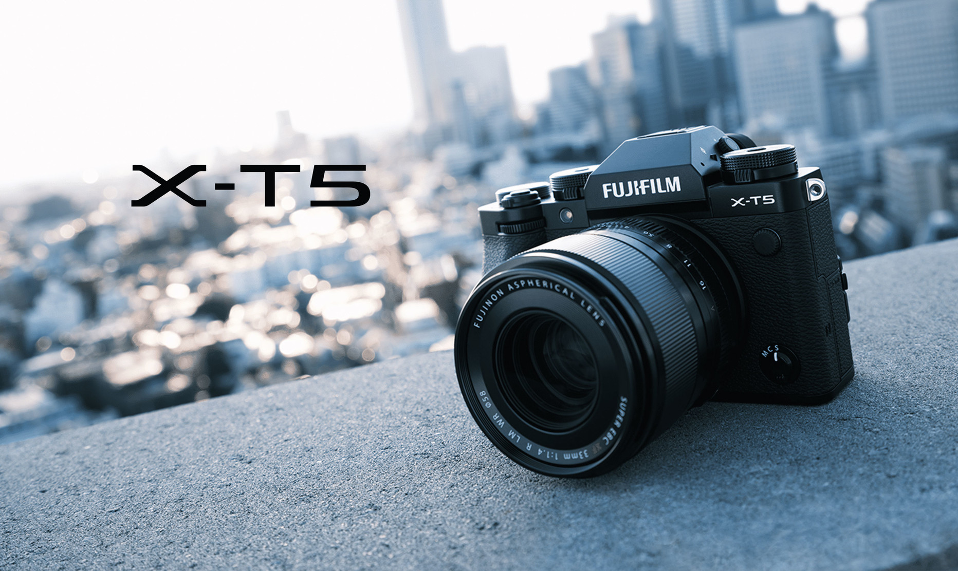 The Fujifilm X-T5 digital camera posing for a beauty shot … along with the first prime lens I’ll be getting – the 33mm (50mm equivalent) f/1.4 fast XF prime. 

I’m also getting a XF16-50mm F2.8-4.8 R LM WR zoom, which is well reviewed … 

but it’s really just to give me coverage until I can round out my set of primes … Fujifilm’s primes are so fast and high-end, a kit zoom just can’t compare, no matter how nice. But it should be handy.

(Photo by Fujifilm)